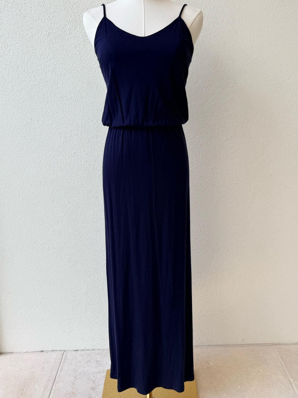 GAP Navy Spaghetti-Strap Maxi Dress, Great condition!